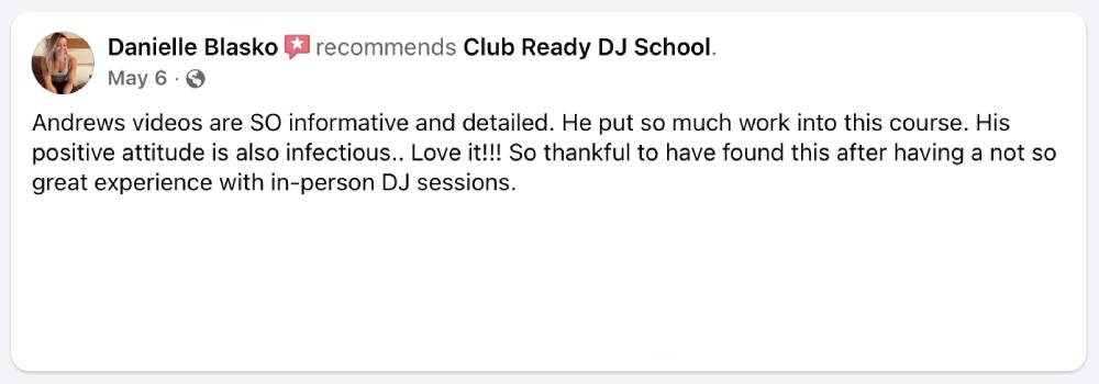 Facebook Testimonail Image