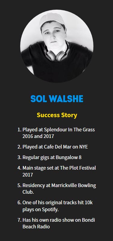Sol Walshe Profile