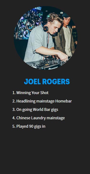 Joel Rogers Profile