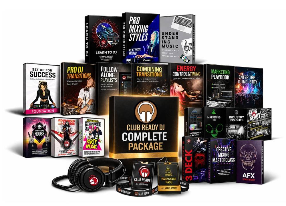 Learn to DJ and build sets that move a crowd with Club Ready DJ School
